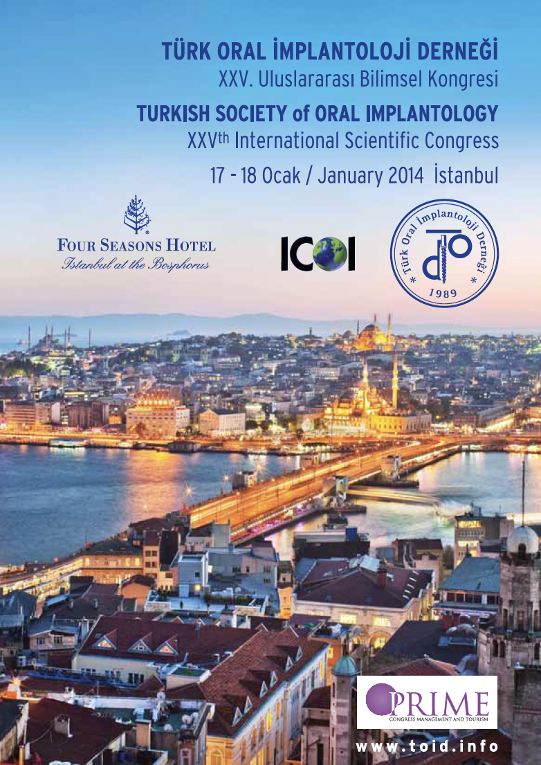 TOID 2014 Kongre Kapağı