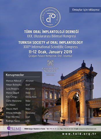 TOID 2019 Kongre Kapağı